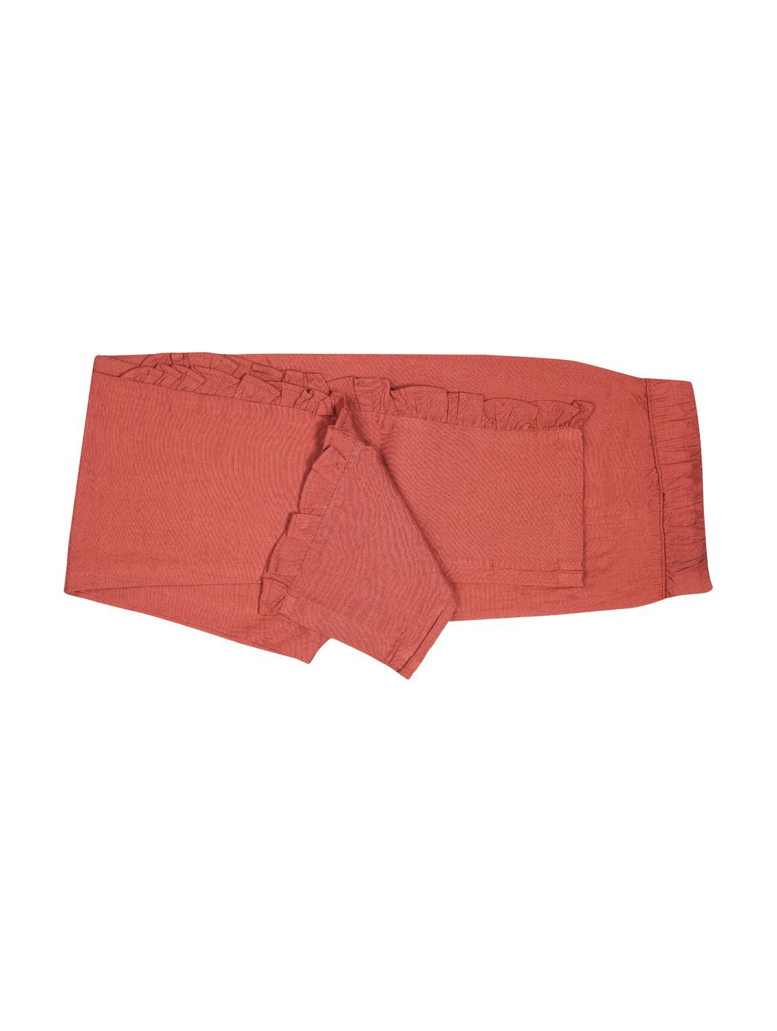 women solid flat front cigarette pants - 19383246 - Standard Image - 3