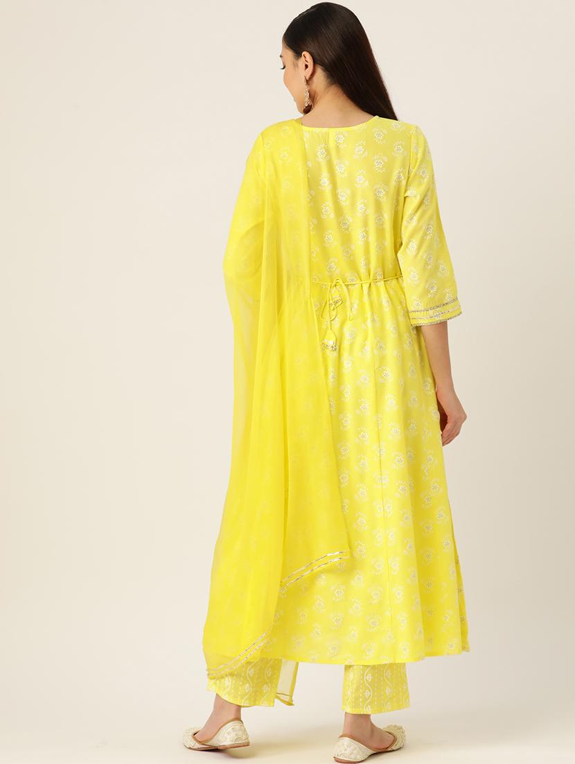 printed kurta pant set - 19414206 - Zoom Image - 3