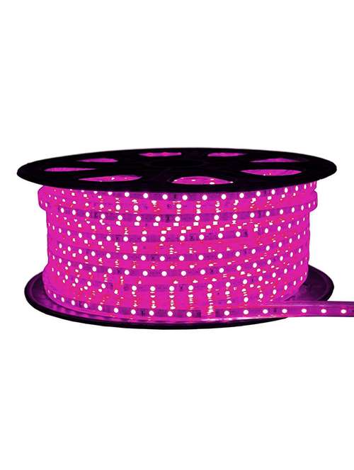 rsct pink 20 m led decorative ceiling rope light with adapter - 19487016 - Very Small Image - 1