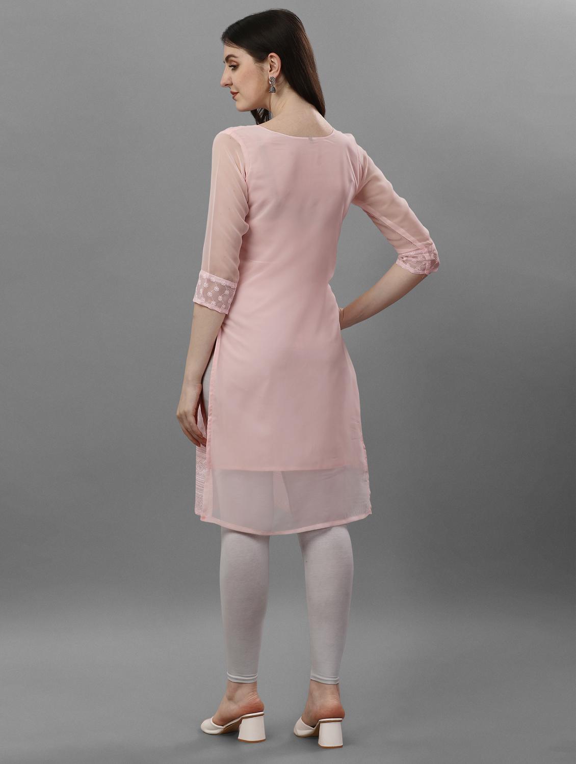women's straight kurta - 19487726 - Zoom Image - 2