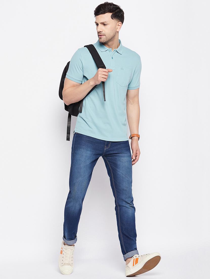 solids cotton blend t-shirt - 19492341 - Standard Image - 3