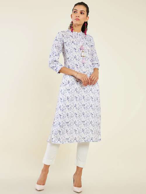 women's a-line kurta - 19496405 - Very Small Image - 1