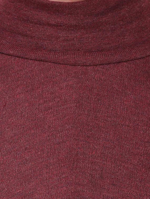 brown cotton thermal top - 19497510 - Standard Image - 3