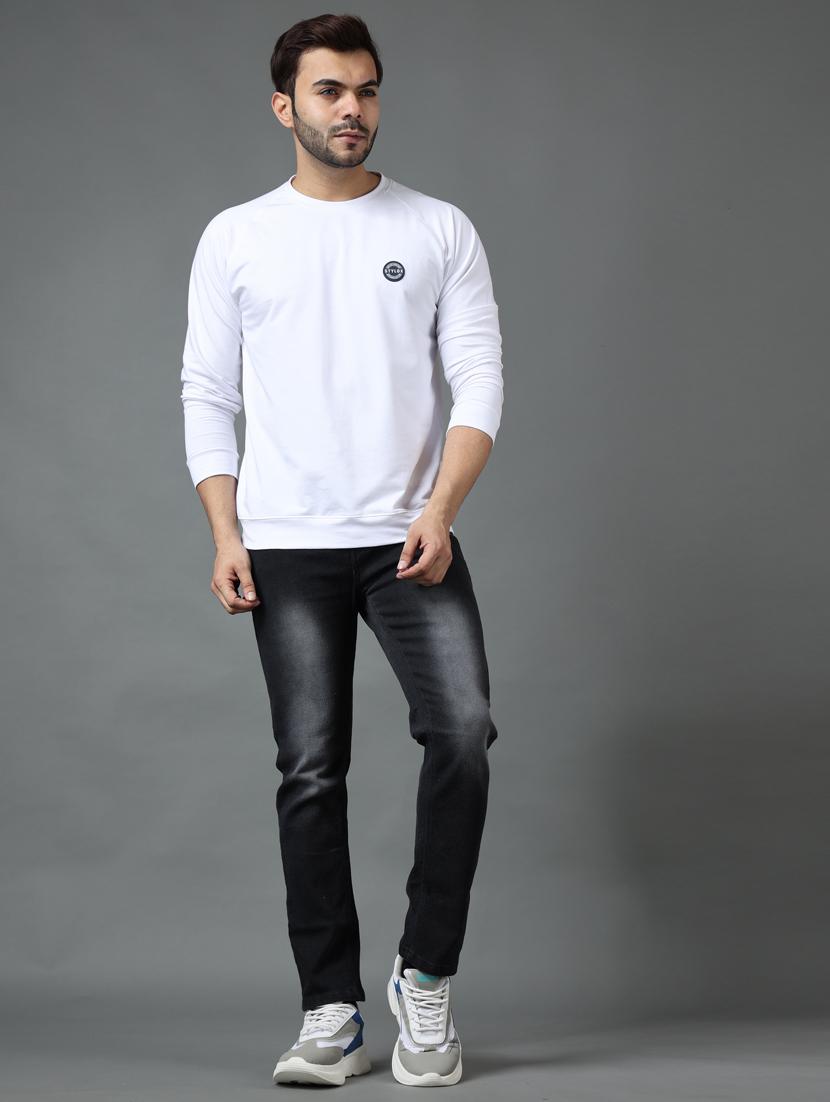 men solid mid rise jeans - 19648735 - Standard Image - 3