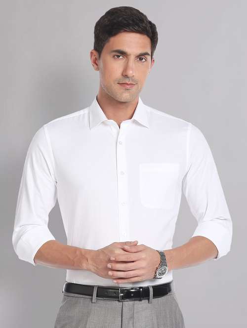 mens solids formal shirt - 19648965 - Very Small Image - 1