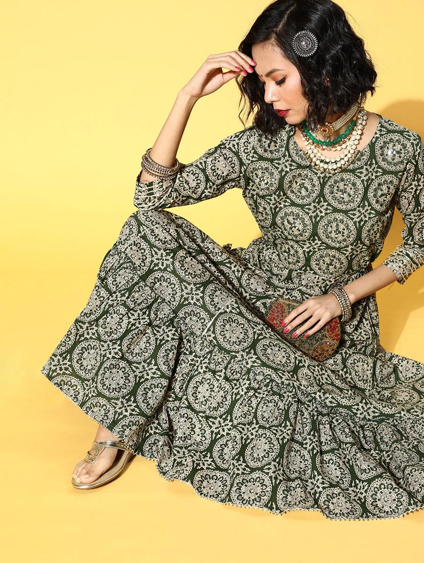 women's flared kurta - 19657443 - Zoom Image - 3