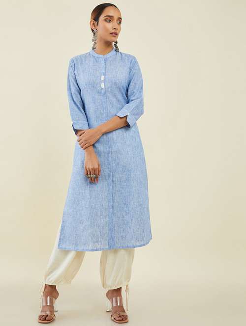 women's a-line kurta - 19659191 - Very Small Image - 1