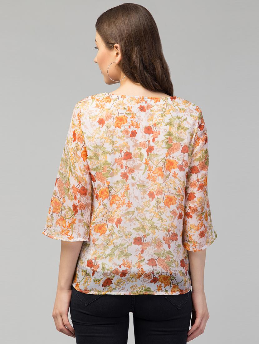 women's a line round neck top - 19670370 - Zoom Image - 2