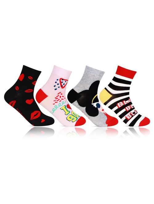pack of 4 ankle length socks - 19688900 - Very Small Image - 1