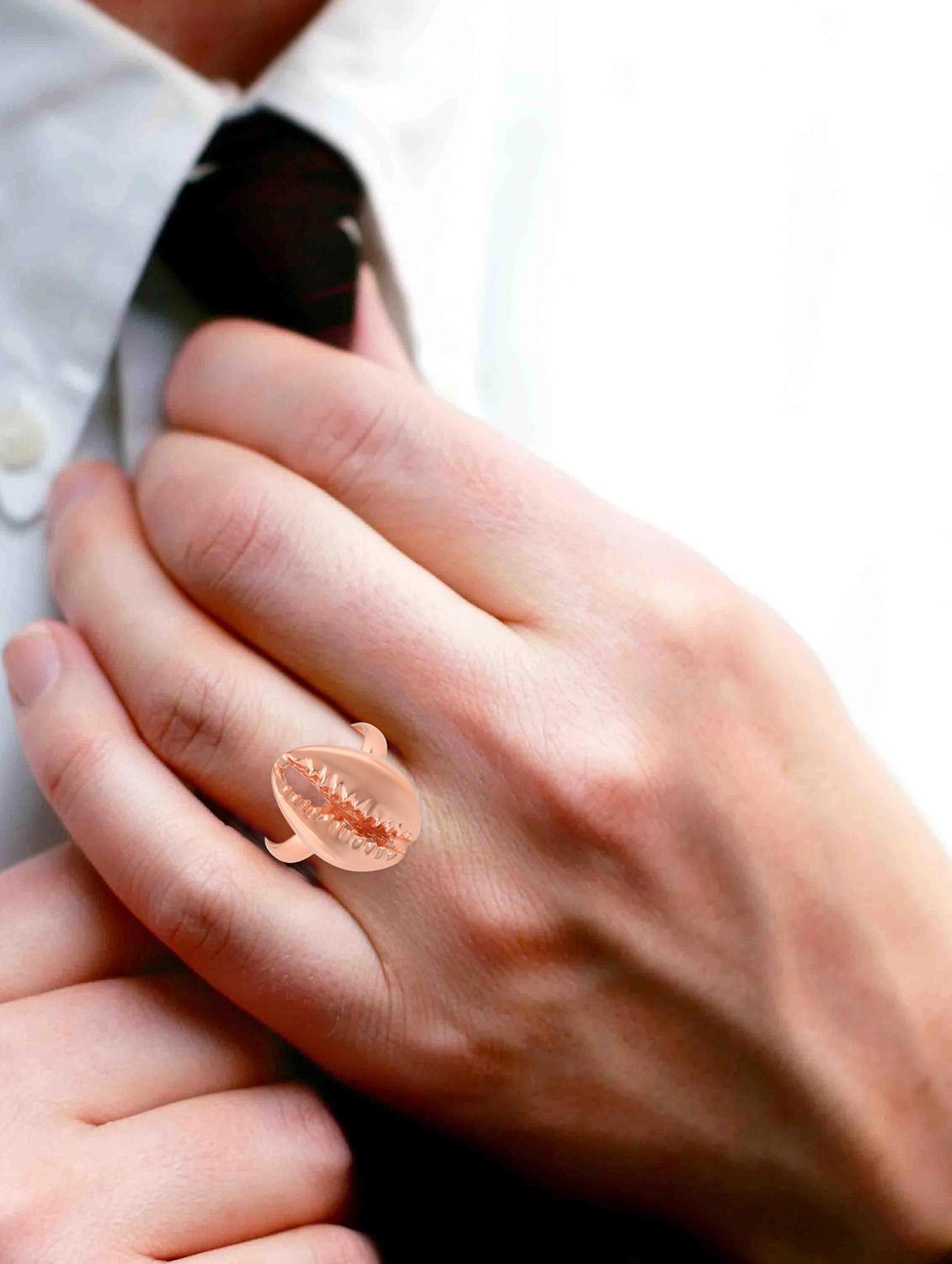 men's copper plated finger ring - 19691106 - Zoom Image - 4