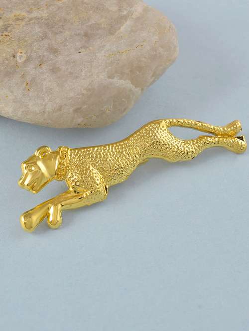  men gold plated brooch - 19691388 - Very Small Image - 1