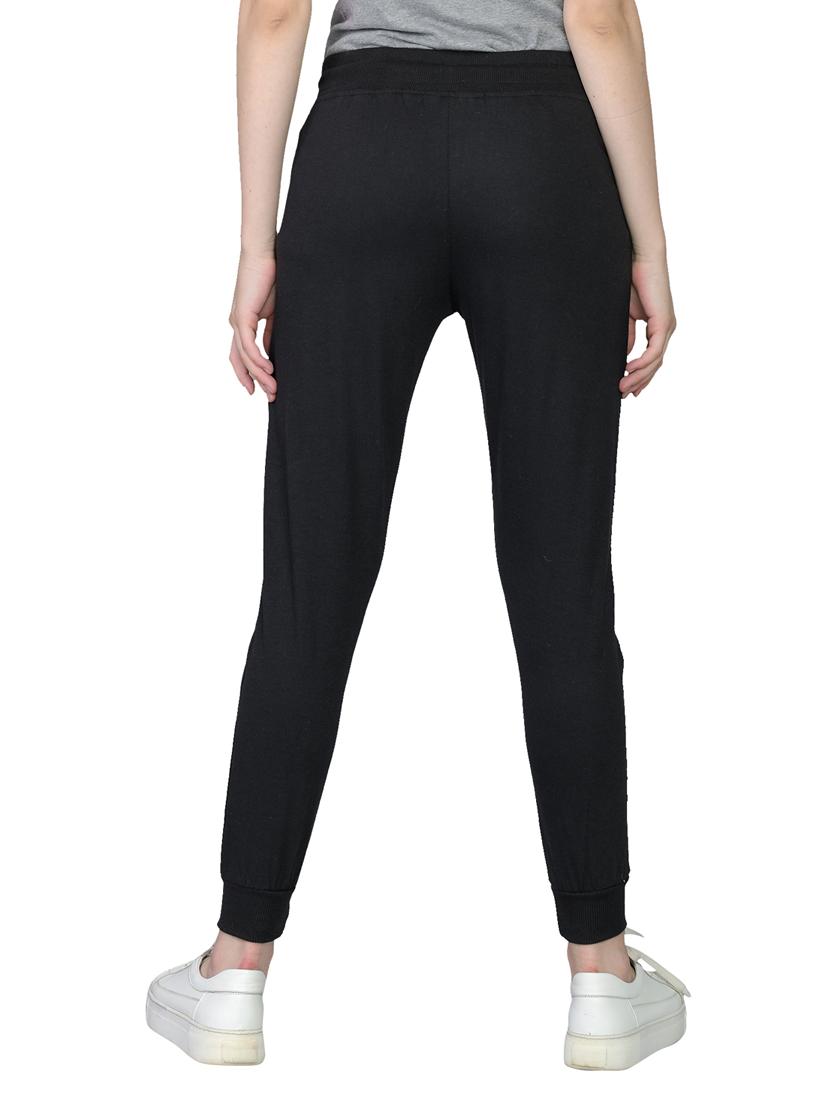 black cotton blend jeggings - 19694554 - Standard Image - 3
