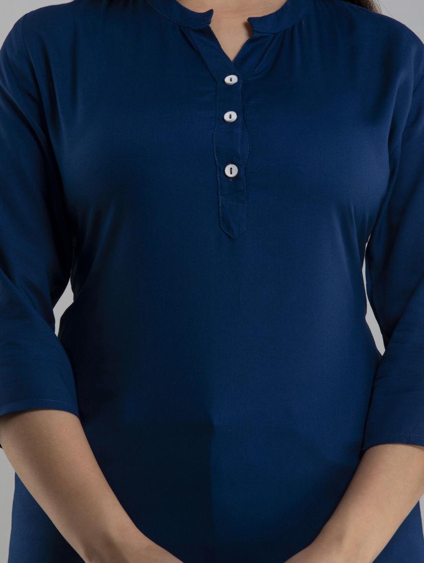 women's a line key hole neck top - 19709109 - Zoom Image - 5