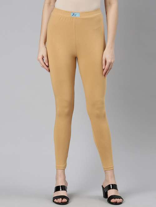 beige cotton leggings - 19719950 - Very Small Image - 1