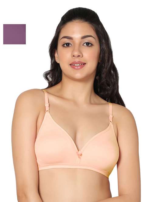multi colored cotton combos bra - 19725020 - Very Small Image - 1