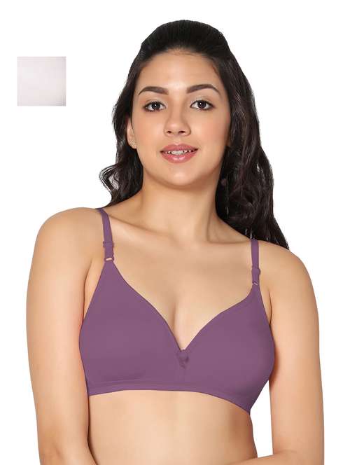 multi colored cotton combos bra - 19725037 - Very Small Image - 1