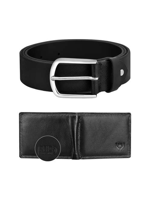 leather wallet with belt - 19731833 - Very Small Image - 1