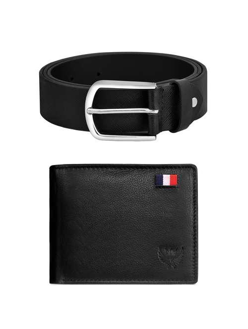 leather wallet with belt - 19731835 - Very Small Image - 1