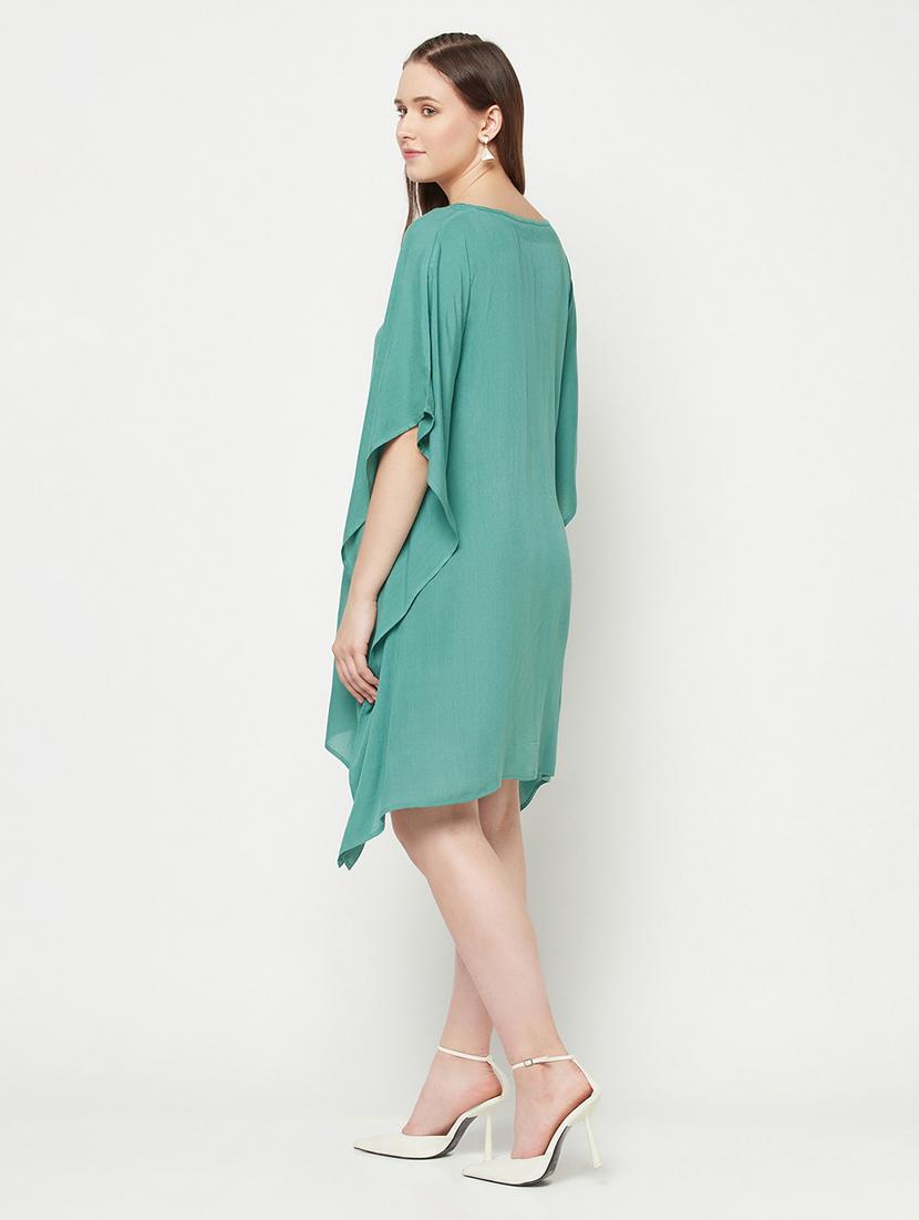 women's asymmetric mini dress - 19755390 - Zoom Image - 3
