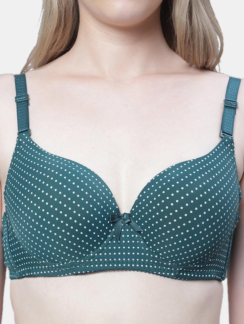 green poly spandex tshirt bra - 19779000 - Standard Image - 5