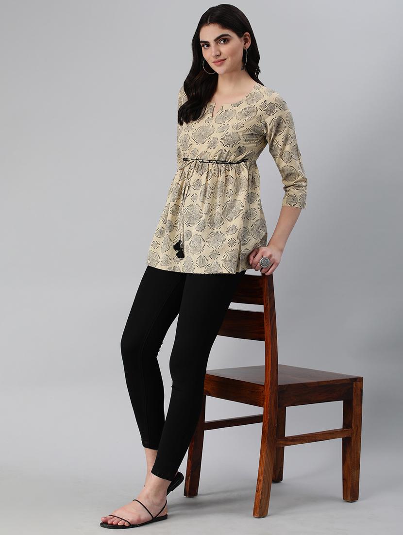 women's a line round neck top - 19783770 - Zoom Image - 4