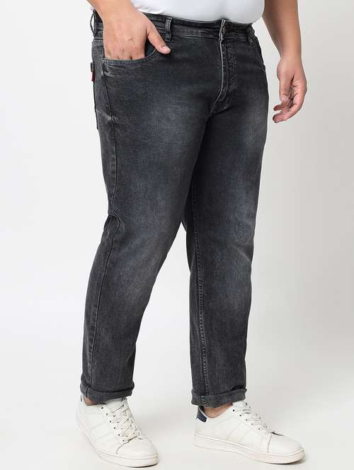 mens slim fit plain jeans - 19797659 - Very Small Image - 1