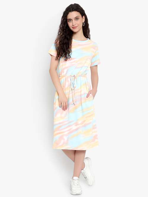 women's  abstract dress - 19811411 - Very Small Image - 1