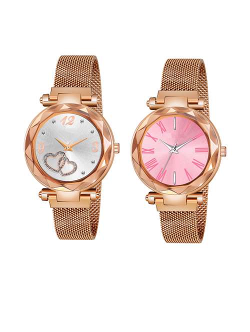 pack of 2 niyatinx women's analog watch - 19828360 - Very Small Image - 1