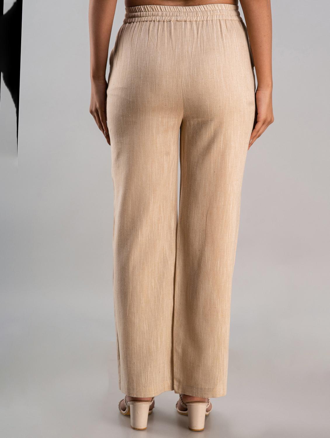 printed wide leg trouser - 19847162 - Standard Image - 2