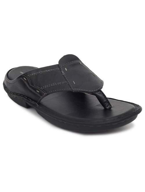 black synthetic slip on flip flop - 19848712 - Very Small Image - 1