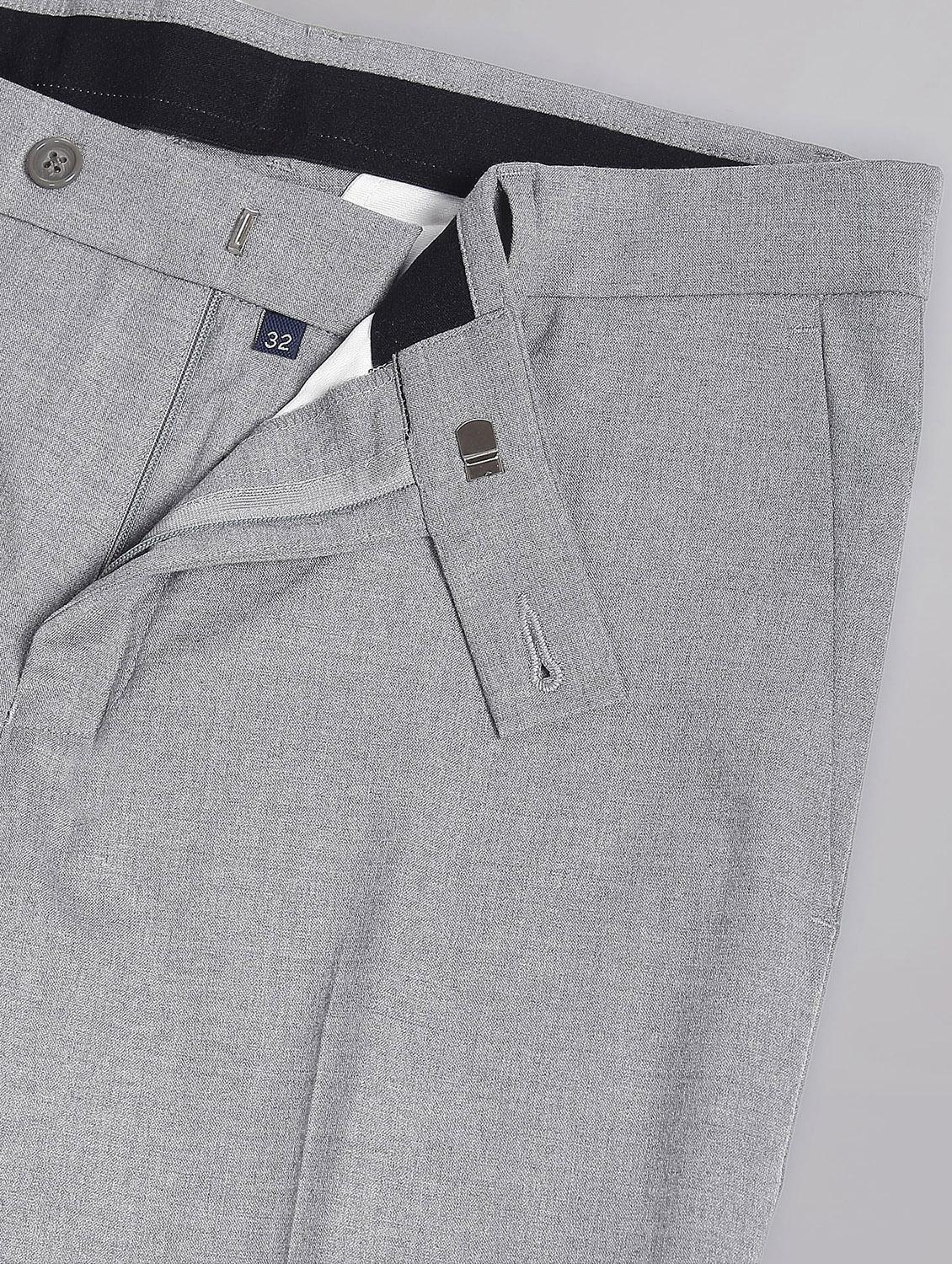 mid rise solid formal trouser - 19853772 - Standard Image - 5