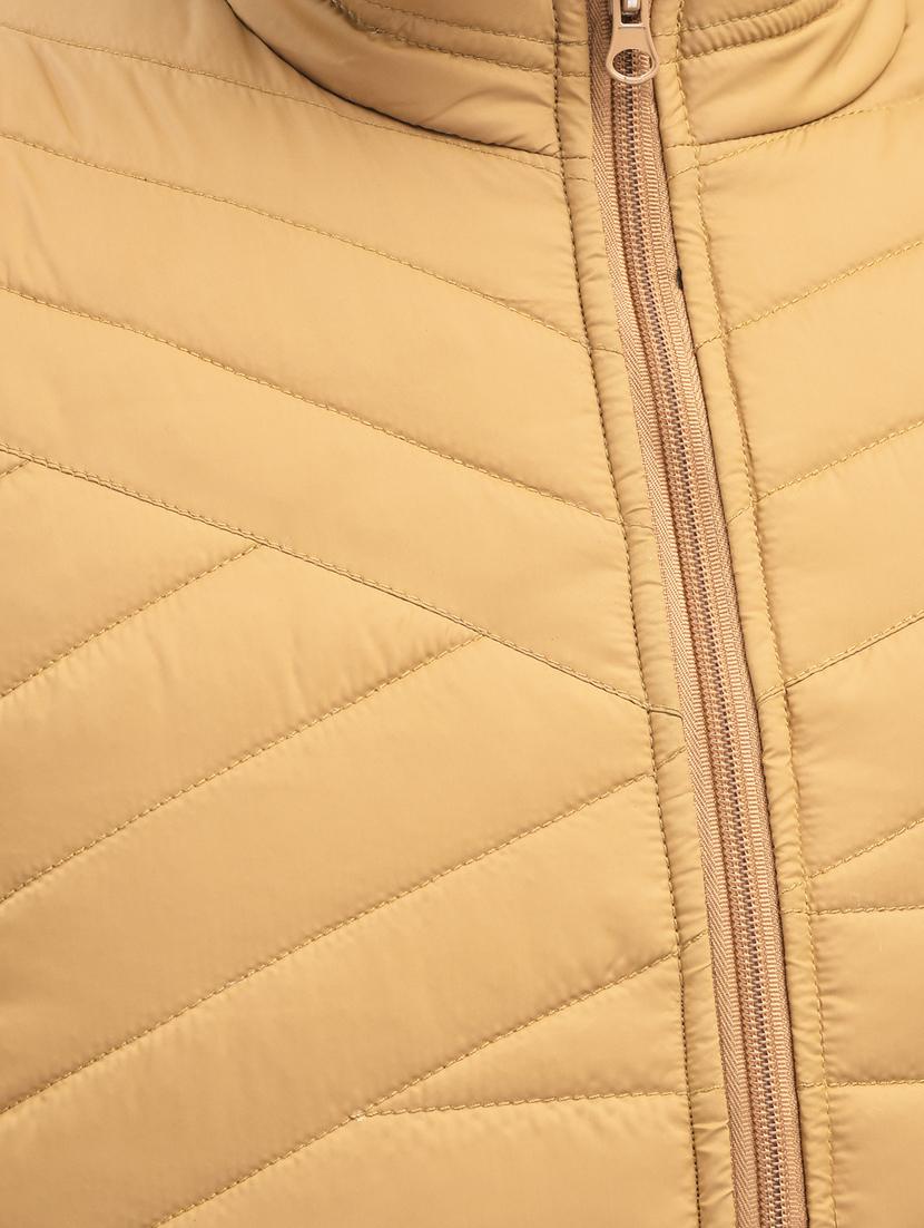 men solid sleeveless quilted jacket - 19925679 - Standard Image - 5