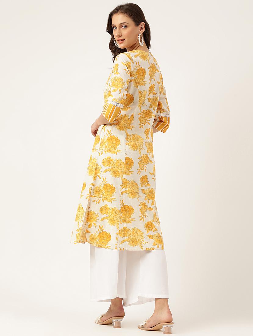 women's a-line kurta - 19948918 - Standard Image - 4