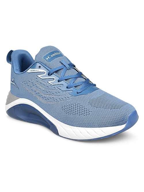blue mesh lace up sport shoe - 19977293 - Very Small Image - 1