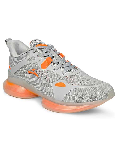 grey mesh lace up sport shoe - 19977349 - Very Small Image - 1