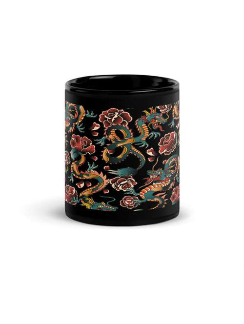 rish - coffee mug black | design printed - coffee mug - 19979887 - Very Small Image - 1