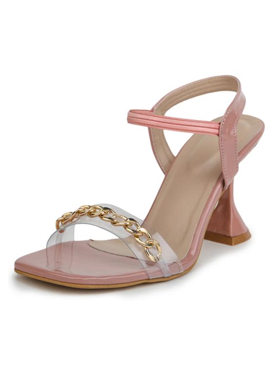 solid back strap spool heel - 19982767 - Zoom Image - 2