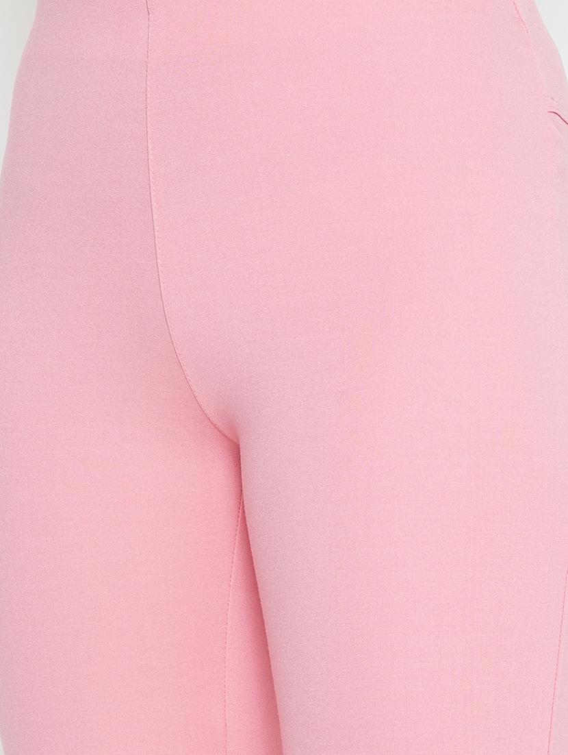 pink solid ankle length legging - 19983580 - Zoom Image - 5