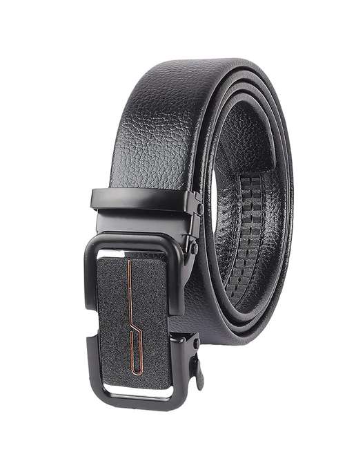 black leather belt - 20011295 - Very Small Image - 1