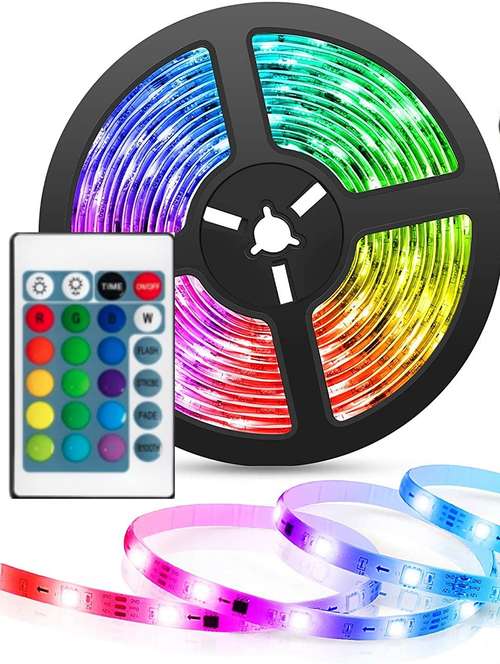 plastic corded electric adjustable 25 v multi led strip light - 20017087 - Very Small Image - 1