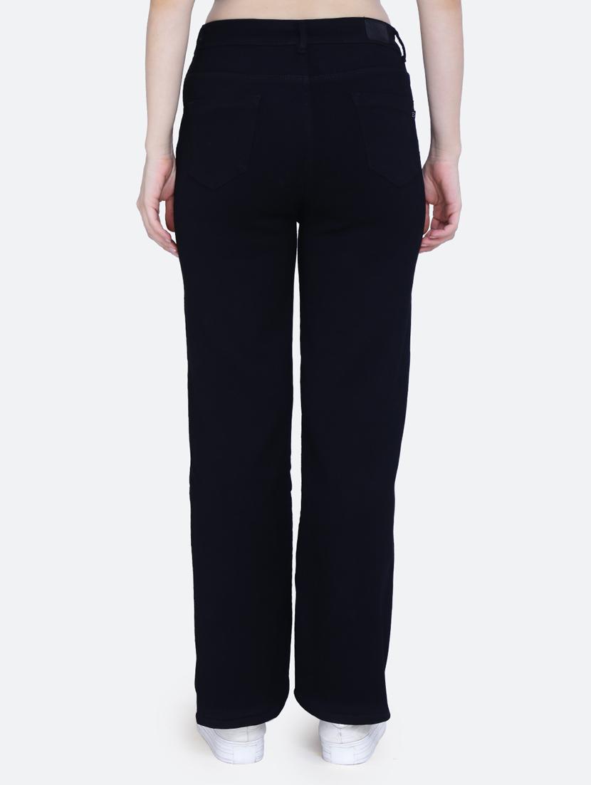 women's plain straight fit jeans - 20017567 - Zoom Image - 3