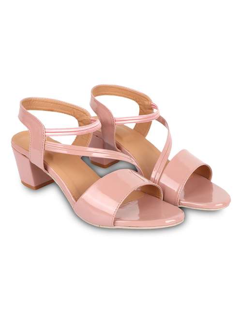 pink patent leather back strap sandals - 20020051 - Very Small Image - 1