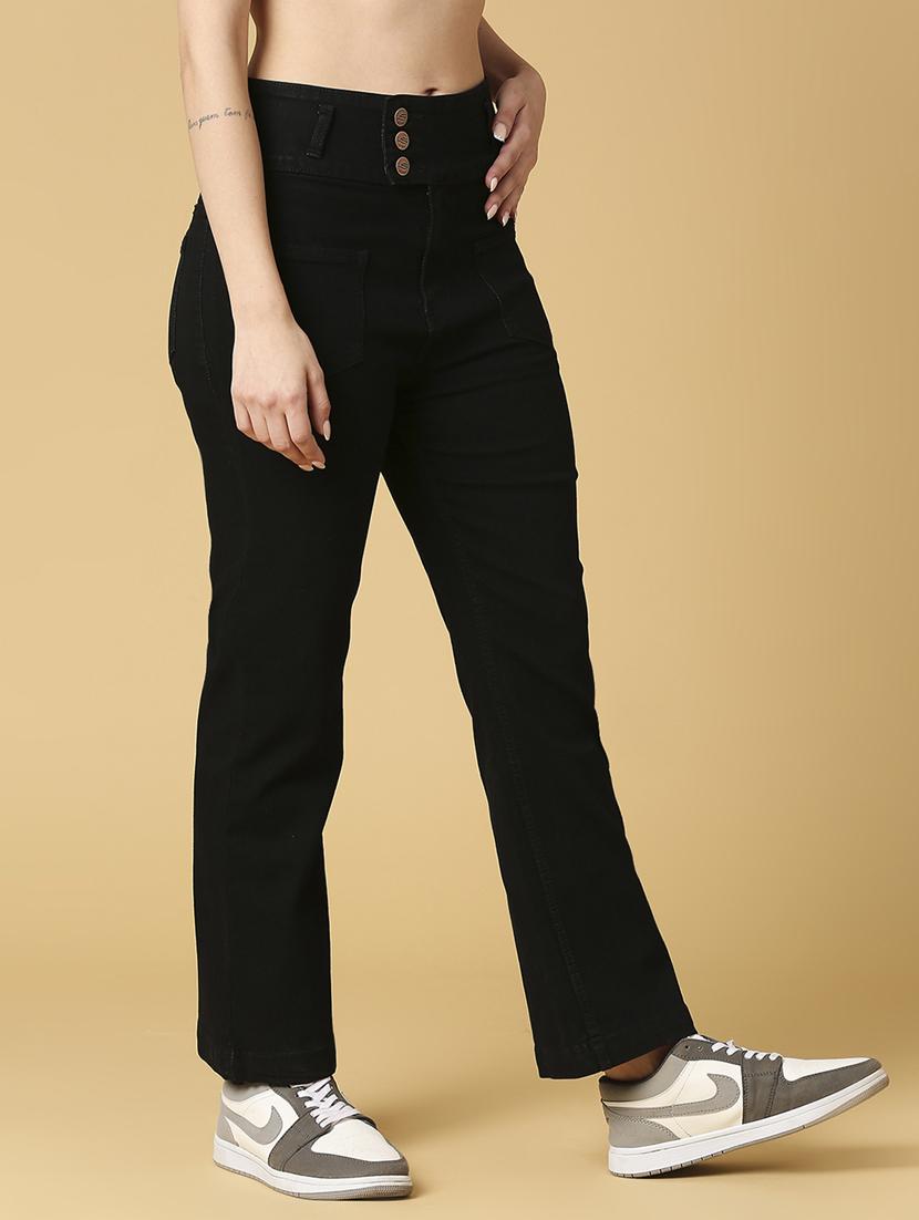 women's plain bootcut jeans - 20022996 - Zoom Image - 2