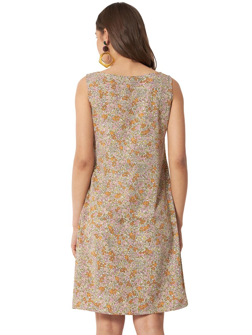 women's shift floral dress - 20044236 - Standard Image - 2