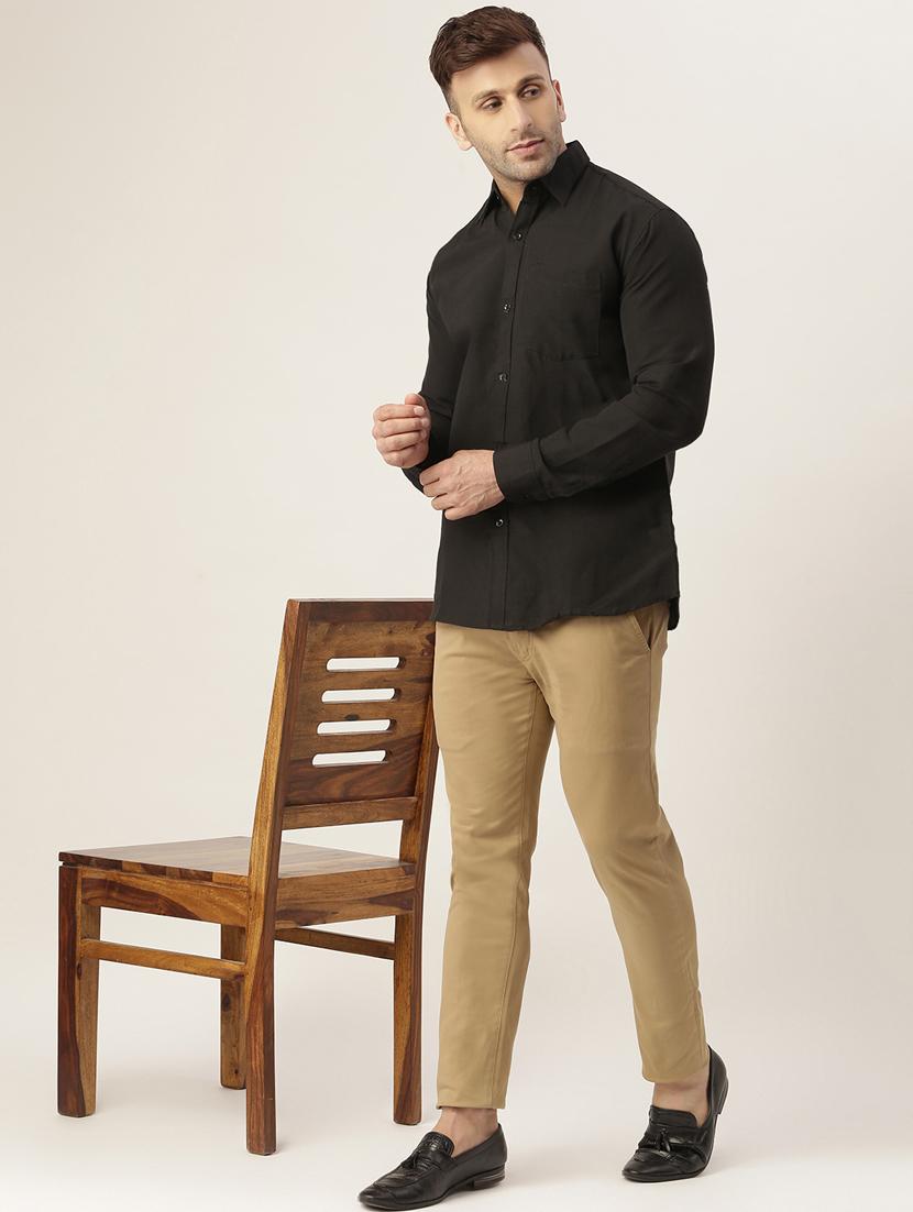 mens printed casual shirt - 20044772 - Standard Image - 8