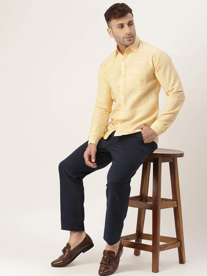men pack of 2 solid long sleeve formal shirt - 20045992 - Standard Image - 8