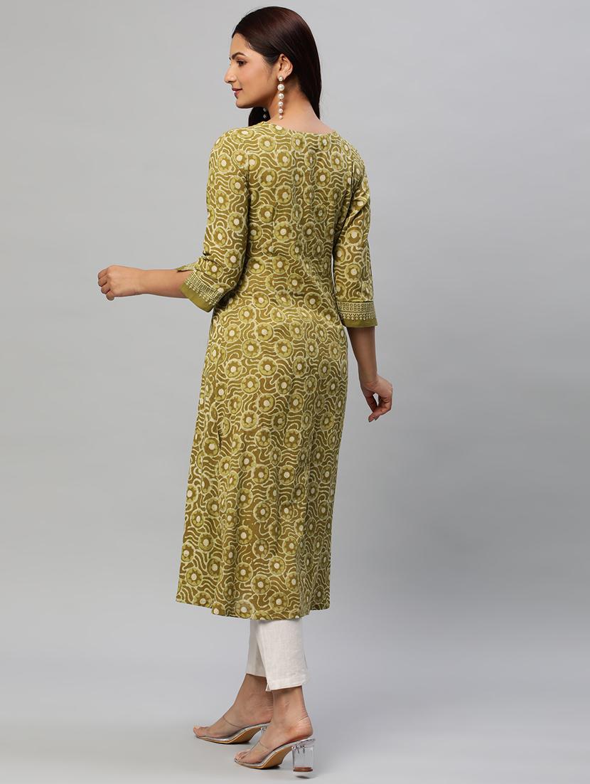 women's a-line kurta - 20060129 - Standard Image - 2