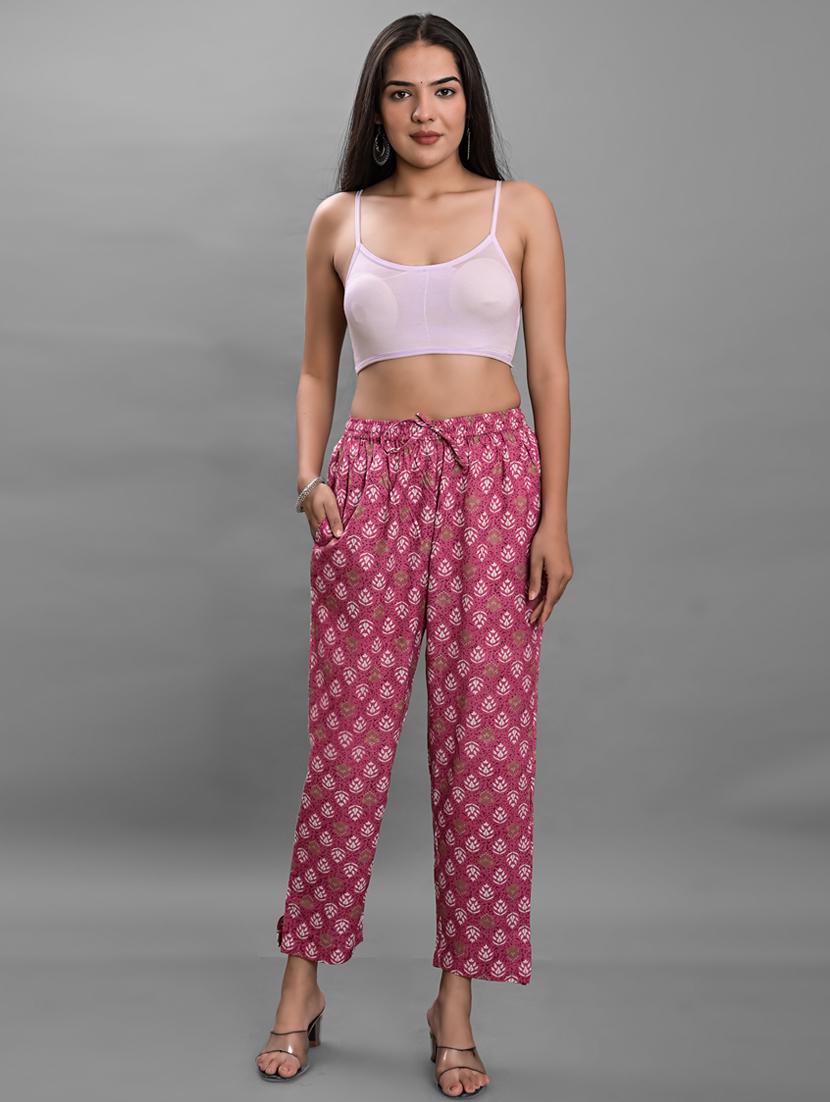 round neck printed top and trouser set - 20071230 - Zoom Image - 5