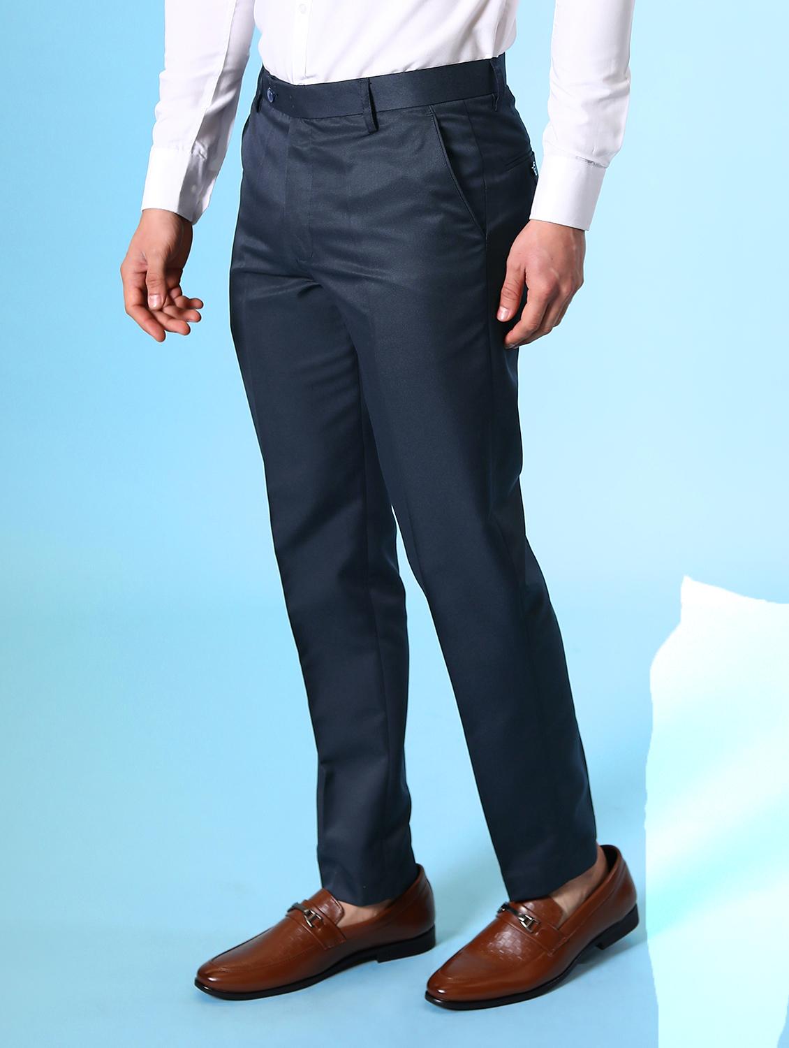 pack of 2 solid formal trousers - 20072504 - Zoom Image - 7