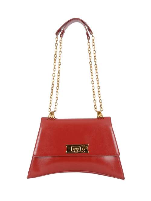 red leatherette (pu) handbag - 20076457 - Very Small Image - 1